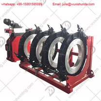 Hydraulický zvárací stroj na zváranie HDPE rúr SDD450