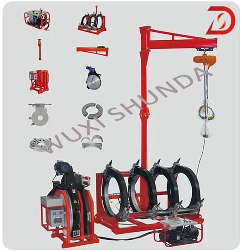 Hydraulická tupá zváračka HDPE