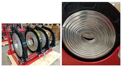 Hydraulický zvárací stroj na zváranie plastov na tupo HDPE